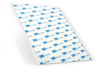 Dpm tapes 1600T doppelseitige Klebefolie, wasserdicht, für Innen- und Außenbereiche, zur Montage von Gegenständen, Bildern, Paneelen, aus PE-Schaumstoff, dauerhafte