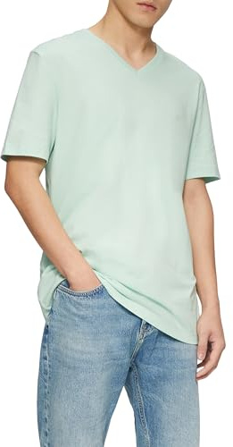 T-Shirt mit V-Ausschnitt (DE/NL/SE/PL, Alphanumerisch, XXL, Regular, Regular, Mint)