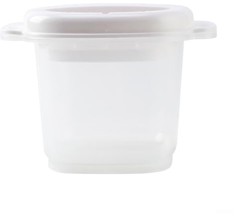 GANCEI Microwave Rice Cooker Steamer Pot for Rice, Pasta, Vegetables and Soup, Portable Microwave Heating Cooker, Compact PP Design for Home, Office or Travel Use