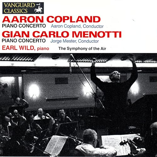 Copland & Menotti: Piano Concertos
