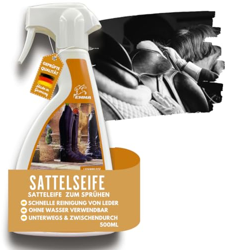 Nettoyant cuir I Savon Cuir I Soin Graisse pour cuir Voiture I graisse pour entretien cuir I graisse cuir equitation sI graisse de cheval pour cuir I Nettoyer sans Colorant impermeabilisant 500 ml