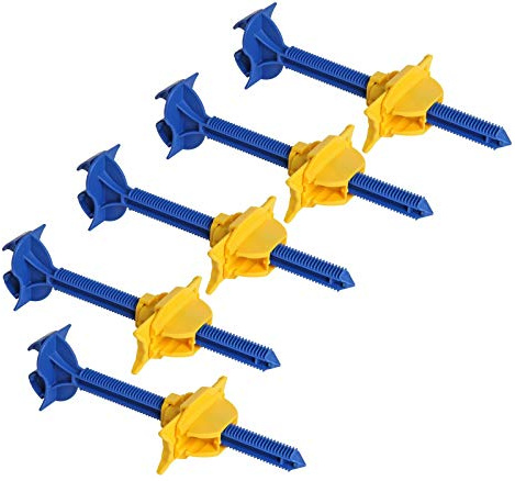 SEMIN - Appui Intermédiaire Sécable 180 mm - Fixation Réglable pour Doublage des Murs sur Ossature Métallique F45/F47 - Sans Pont Thermique - Contre-Cloison et Isolation - 5 Boîtes de 50