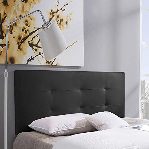 Carla Kopfteil für Bett, 140x60x8 cm Farbe schwarz