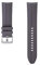 Samsung Ridge Sport ET-SFR84 Bracelet de montre pour Galaxy Watch3 22 mm de largeur - Bracelet de sport en fluoroélastomère gris