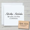 NEWSTAMPS Stempel Aufrichtige Anteilnahme 02 Motivstempel groß aus Holz & Gummi zum Karten und Geschenke basteln, Holzstempel für Sprüche, Spruchstempel, Trauer, Scrapbook, Textilstempel, Deko