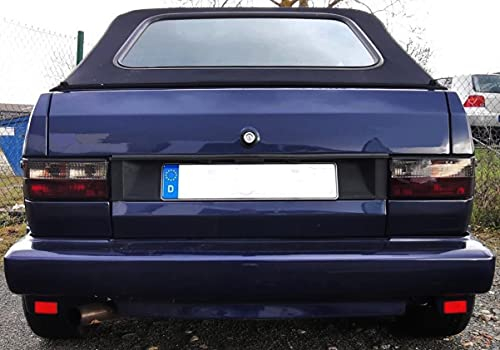 Rückleuchten Set Fahrer- und Beifahrerseite Links+Rechts Rot/Schwarz Eintragungsfrei