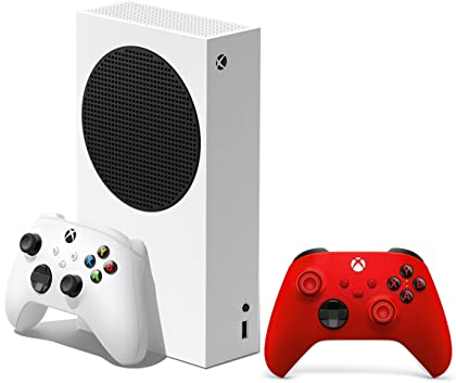 Xbox Series S 512GB + Manette Xbox Rouge Sans Fil - Pulse Red