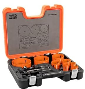 BAHCO - 3834-SET-84-ES - Jgo. 12 Coronas Bi-Metal 25-114