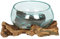 Stunning Small Molten Glass on Root Wood - 13cm x 20cm (1 Pc.) - Unique Handcrafted Centerpiece - Ideal Home Decor Accent