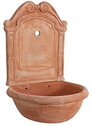 Biscottini Fuente Jardin Exterior de Terracota L45XPR64XH36 - Fuente de Agua Fria - Decoracion hogar - Decoracion Jardin - Figuras Decorativas - Figuras Jardin Exterior - Fuente - Fuente Agua