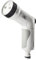 FITT Pistola Multifunzione Compatta per Tubo da Giardino con Regolazione Continua della Portata. Attacco a Scatto Standard, Colore Grigio