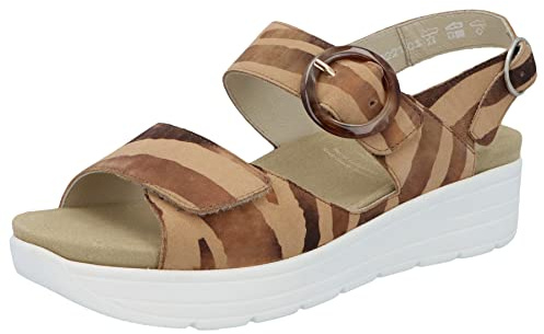 Solidus 48022 Greta - Weite G Zebra Camel Gr. 38.5