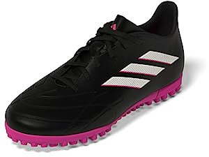 adidas Copa Pure.4 Turf Boots, Scarpe da Calcio, Core Black/Zero Met/Team Shock Pink 2, 37 1/3 EU