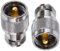 TUOLNK Connecteur coaxial UHF vers N Prise Femelle de Type N vers PL259 Prise mâle UHF Adaptateur coaxial RF pour câble d'extension d'antenne WiFi 2 pièces