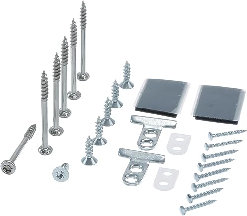 Assembly Kit for Wooden Door Dishwasher Fully Retractable Compatible with Bosch Siemens Neff Gaggenau 00618833 Made in Germany