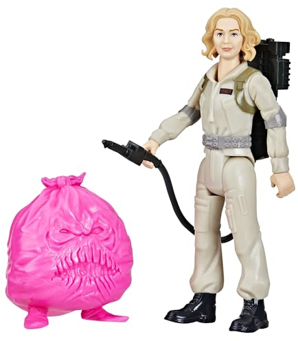 Ghostbusters Fright Features Callie Spengler Actionfigur mit Ecto-Stretch Tech Possessor Ghost Toy Zubehör, Spielzeug für Kinder ab 4 Jahren