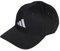 adidas Unisex Baseball Cap Cotton New Logo, Black/White, XXS