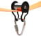 Slider Seilrolle – Slacklines Slacklines, Slacklines für Kinder, robuste Riemenscheibe mit starkem Lastenträger mit 5 Rollen, multifunktionales Trainings-Premium-Reißverschluss-Leinen-Set