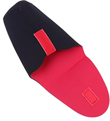 BELLIFFY 2stücke Kameraobjektivtasche Objektivbeutel Aus Tauchmaterial Sturz Und Stoßfest Mit Magischem Aufkleber Kompakte Für Einfachen Transport Schwarz XXL