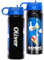 Sonic The Hedgehog Stainless Steel Personalised Bottle with Straw for Boys – Engraved Name School & Training Bottle – Gift for Boys & Football Fans