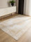 benuta Basic Waschbarer Teppich George - Creme/Gelb 120x170 cm - Kunstfaser - Rechteckig & im Style: Vintage, Elegant, Retro - Pflegeleicht für Wohnzimmer Schlafzimmer