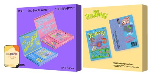TELEPARTY BSS (SEVENTEEN) Album [GA Ver + NA Ver + Weverse (3 types) Full Set Album]+Pre Order Benefits+BolsVos K-POP Inspired Freebies (2nd Single Album)