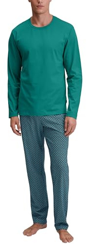 CALIDA Cotton Special Pyjama lang Herren, aus 100% Baumwolle