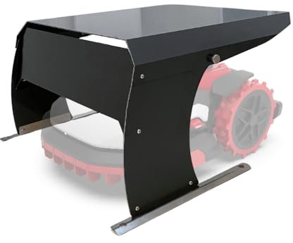Robot Protect XL Rasenroboter Garage für Rasenmäher 86 x 67 x 40 cm | Wetterfest + UV-Schutz | Edelstahlfüße | Montagematerial im Lieferumfang enthalten