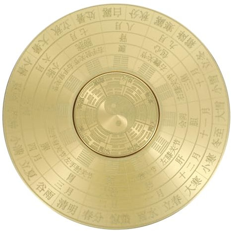 Ciieeo Chinesischer Kompass Aus Antiker Mehrzweckkompass Handgefertigter Kupferkompass Dekorativer Outdoor-kompass Für Freunde Und Erwachsene