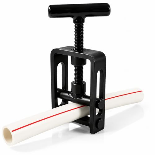 PS PRO Squeeze Off Tool for Plumbing, 0-32mm Opening, MDPE Plastic Pipe and Rubber Pipe Isolation, Water Flow Clamping Tool