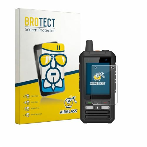 BROTECT Schutzglas für Uniwa F80S Schutzfolie Panzer Folie Glas Made in Germany [Extrem Kratzfest 9H, Anti-Fingerprint, Ultra-Transparent]