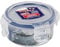 LocknLock CLASSIC Frischhaltedose | 100 ml | Ø 8,9 x 4,3 cm | 100 % luft- und wasserdichte Vorratsdose | Spülmaschinen-, und Mikrowellengeeignet | BPA-Frei | 4-fach Sicherheits-Verschluss