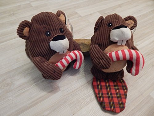 Karlie Hundespielzeug Christmas Weihnachts Biber ca 40cm m.squeeker