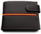 LEGADO Cartera Hombre Marrón Piel tratada Bandera España Cartera Ubrique Regalo Pulsera Bandera españa (Horizontal Marrón Vox II Broche)