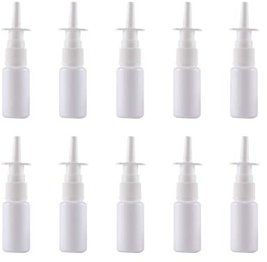 20pcs Spray Bottles Refillable Fine Mist Sprayers Empty Nose Mist Sprayer for Home Outdoor 10ML
