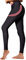 Santic Fahrradhose Lang Damen Gepolsterte Winter Thermo Leggings Radlerhose Radhose Radsport Lange Hosen Tights Elastische Schnell Trocknend Rot XXL