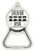 Players Game Over Little Monster Pixel Metal Beer Bottle Cap Opener Duty Stainless Steel