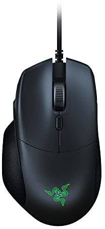 Razer Basilisk Essential Gaming Mouse: Sensore ottico 6400 DPI - Illuminazione Chroma RGB - 7 pulsanti programmabili - Interruttori meccanici - Nero classico