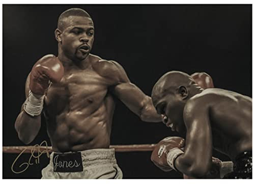 Roy Jones Jr | Fotodruck Poster | vorsigniert | Pro Glanzpapier | Größe: A3 (29,7 x 42 cm)