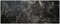 Wallario Glasbild Schwarze Marmor-Optik - 50 x 125 cm Wandbilder Glas in Premium-Qualität: Brillante Farben, freischwebende Optik