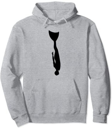 Monoflosse Monoflosse Tauchen Freitauchen Apnoe Spearfishing Shirt Pullover Hoodie