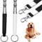2 Stück Hundepfeife, Hundepfeife, um das Bellen Nachbarhund zu stoppen, Einstellbare Ultraschall leise Hundepfeife, Professionelle Rückruf Hundetrainingspfeife, mit Lanyard
