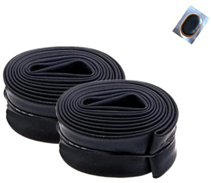 2 x Compass Fahrradschlauch 14 AV inkl. Schlauchflicken