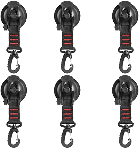 someme kolibrin 6 Stück Robuster Vakuum-Saugnapf mit Haken,Saughaken Saugnapf Haken Vakuum,badezimmer Heavy Duty Saugnapf Haken extra stark saughaken