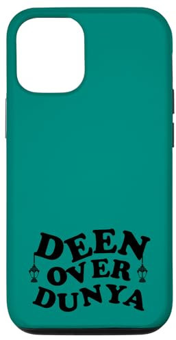 Hülle für iPhone 15 Deen Over Dunya Einfache islamische Zitat Lampen für Muslime