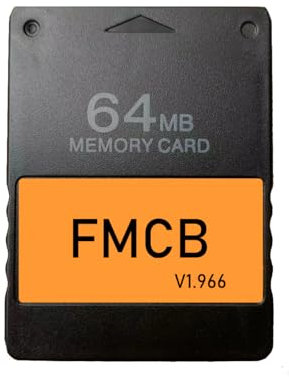 FMCB Free McBoot Card v1.966 External Program Card for PS2 64 MB Memory Card for PlayStation 2