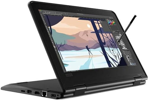 Lenovo Yoga Touch 11e - Laptop convertibile 2 in 1 da 11,6 Intel 4-Core N5030 fino a 3,1 Ghz, 8 GB di RAM, 128 GB, SSD Cam Pen W11 Pro (11e - rinnovato)