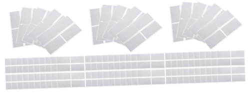 Angoily 3 Sätze Selbstklebende Scratch Off Aufkleber Für Diy Gewinnspiele Personalisierbare Spielkarten Und Kreative Bastelprojekte Für Partys Und Veranstaltungen 50 Stück * 3