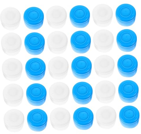 Operitacx 40pcs Water Jug Sealing Caps Bucket Lid Reusable Jug Caps for Water Bottle Supplies Use Hydro