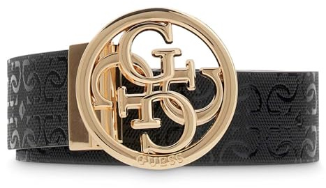 GUESS Gürtel Idra Reversible Belt W85 Black Multi schwarz beere kürzbar wendbar